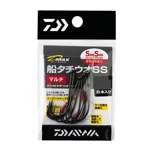 DAIWA 51057 Fish Hook, 2/0 for Hairfish, Multi
