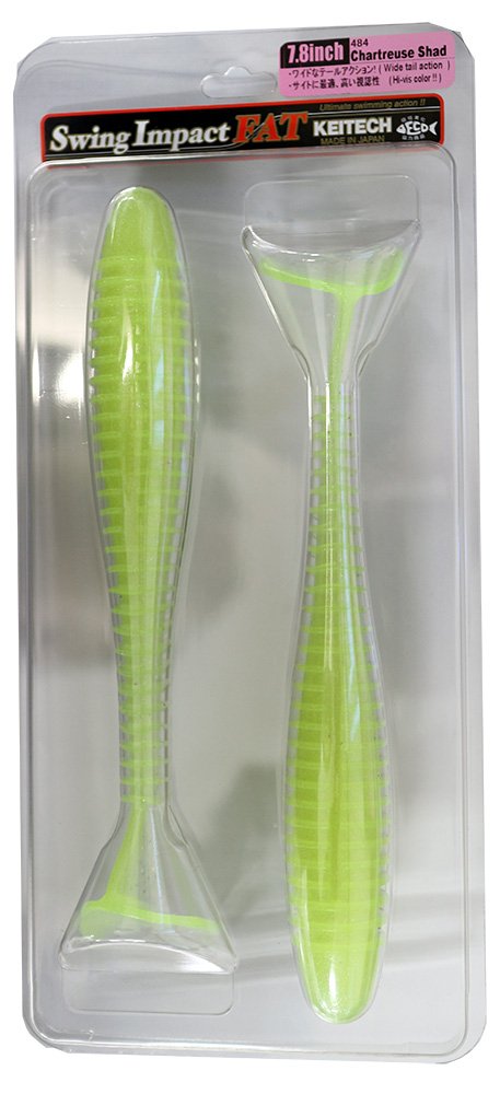 Keitech Swing Impact Fat 7.8" #484 Shatterluth Shad