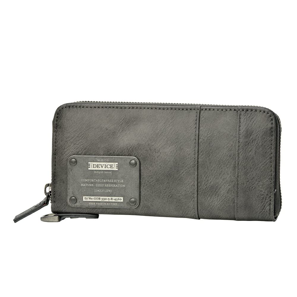 Device DPG60058 Round Long Wallet, Black