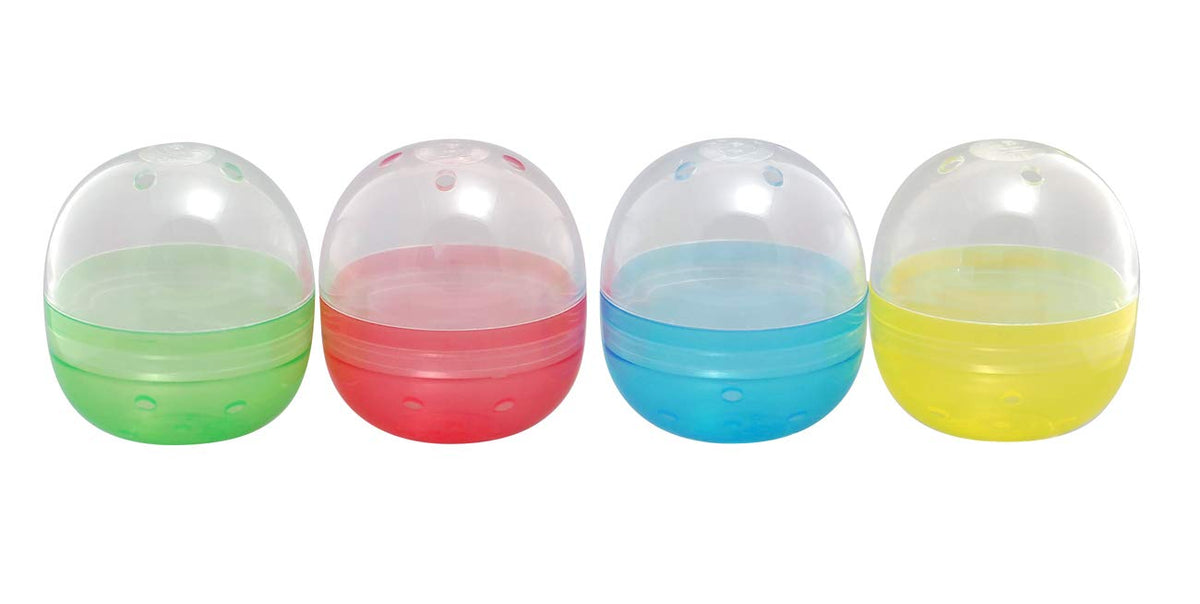 [10 Individual sale] 48 mm empty capsules 4 Color assorted 10 Pieces