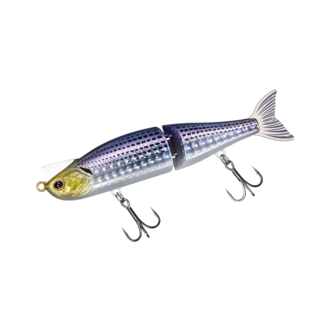 DAIWA Moissanite Lazy Fashad J170.5S Seabass Lure, Keimura Fire Clear Pearl