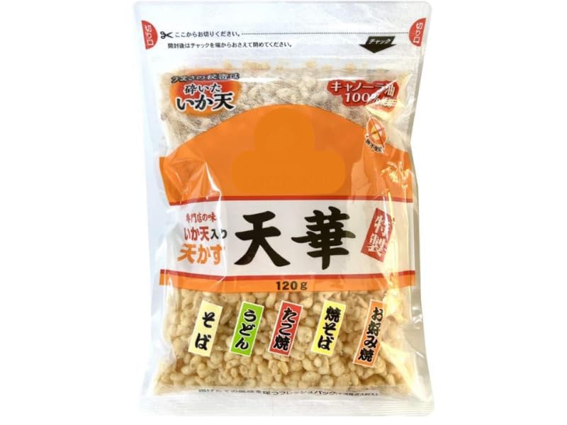 Tenkasu Tempura Flakes 120g Taste of a Specialty Store Contains Squid Tenpura