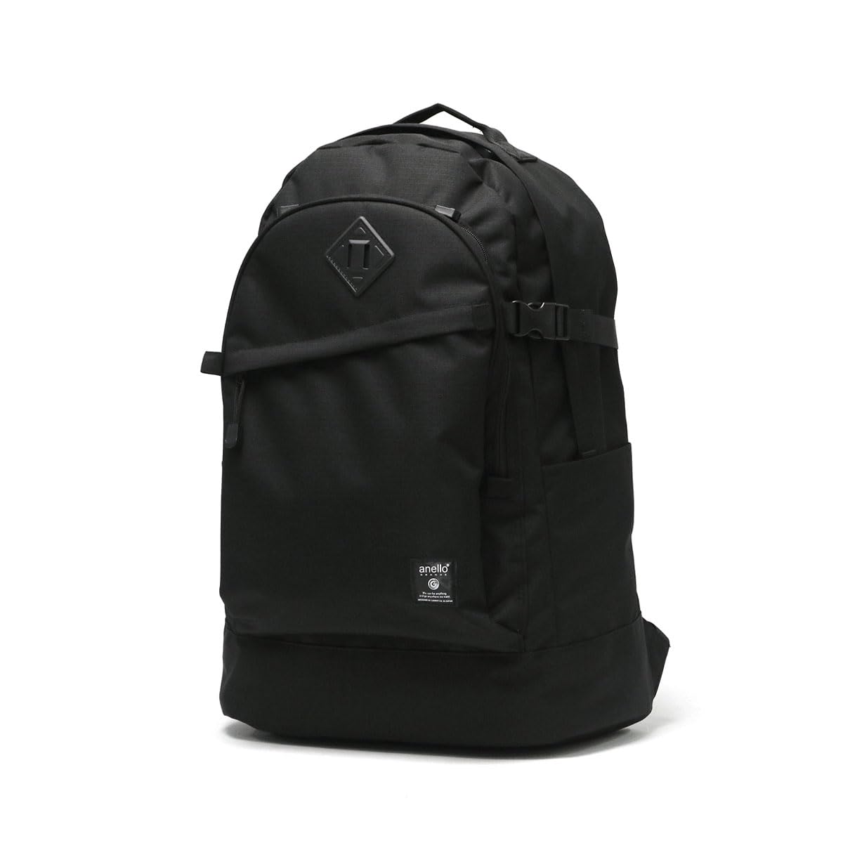Anello Grande HC GTH2571Z Backpack, A3 Water Repellent, Multiple Storage, PC Storage, Black, One Size