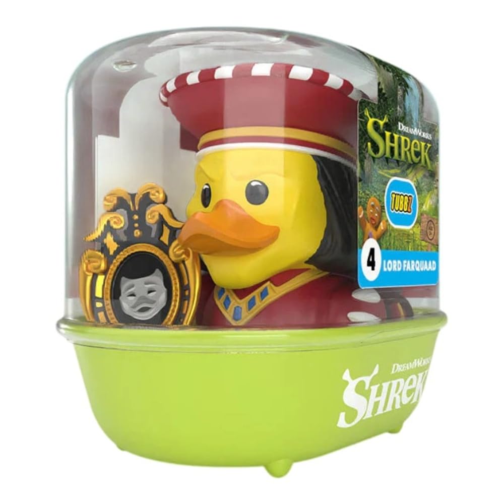 TUBBZ: Shrek - Lord Farquaad Vinyl Figure Rubber Duck Collectible Toy 3.5"