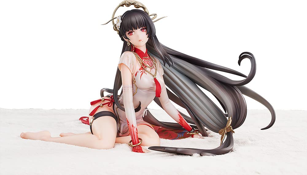 Luminous Box Punishing Gray Raven: Qu (Crimson Blessing Ver.) 1:7 Scale PVC Figure, Multicolor, 5.5 inches