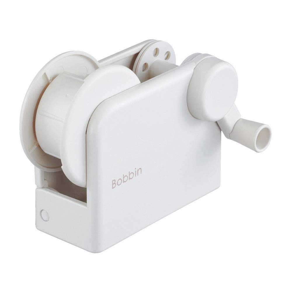 KOKUYO Bobbin Washi Tape Mini Roll Maker, Masking Tape Mini Roll Maker, Komakiki, White, Japan Import (T-BR101W)