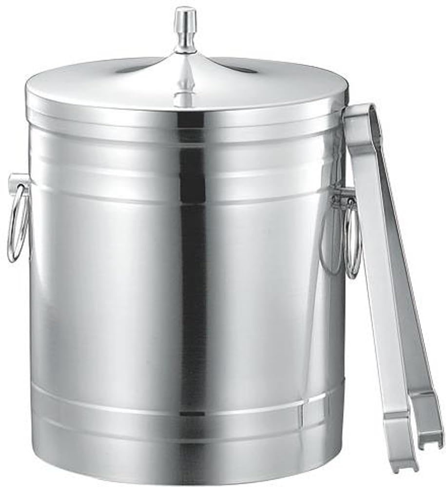 Puppy Stamp K 18-8 Ice Bucket with Tongs, 2L