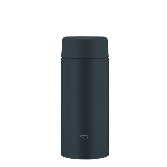 Zojirushi Su-AA36-BA Mahobin Stainless Steel Mug Water Bottle, 12.2 fl oz (360 ml), Screw Type, Dishwasher Safe, Seamless Stopper, Only 2 Cleaning Points, Black