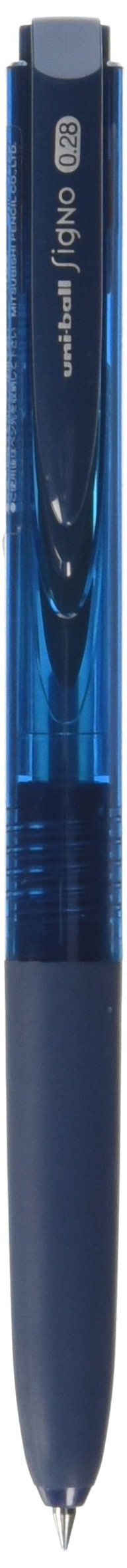 Uni Ball Signo Knock Ballpoint Pen RT1 0.28mm Color, Blue Black (UMN15528.64)
