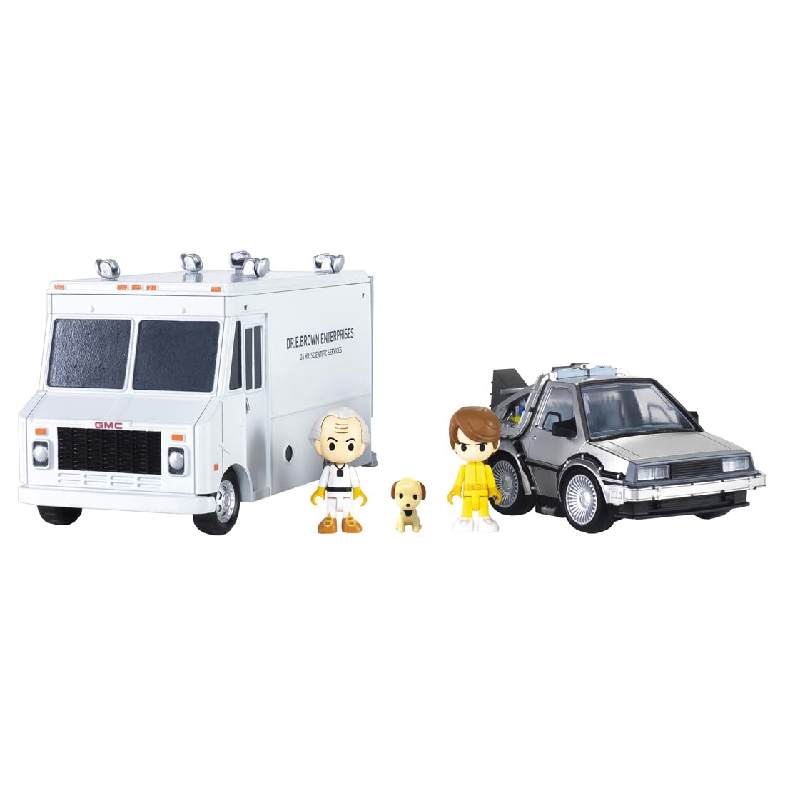 Takara Tomy T-SPARK QV-04 Back to the Future Time Machine (Part 1) DX Set