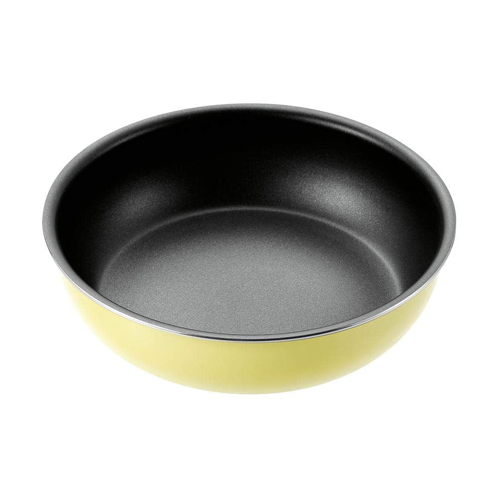 Hirosho CSF-20 Coloselle Frying Pan, 7.9 inches (20 cm), Yellow