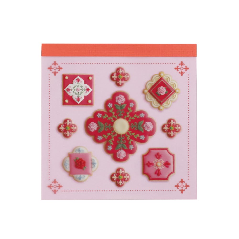 KUNIKA x GreenFlash Memo Pad Square, Red KG-001