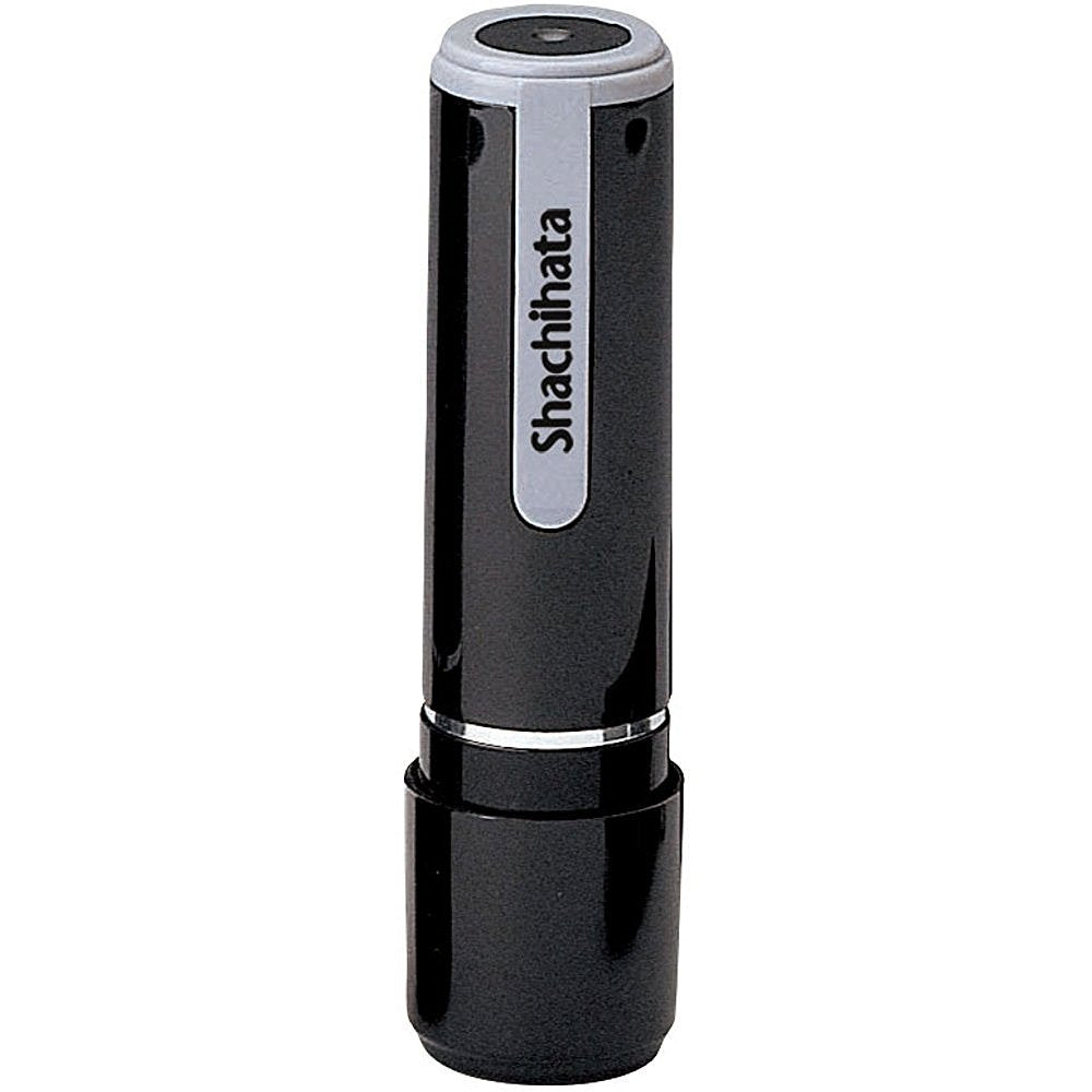 Shachihata Stamp Name 9 XL-9 Stamp Face 0.4 inch (9.5 mm), Forest