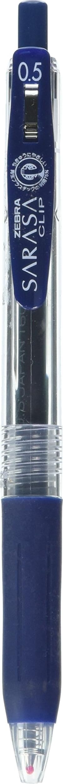 Zebra Sarasa Clip Pen 0.5 mm, Blue Black (JJ15-FB)