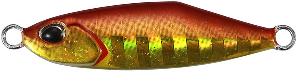 Duo PHA0026 Metal Jig Tetra Jig 1.6 inches (41 mm), 0.2 oz (7 g), Red Gold Lure