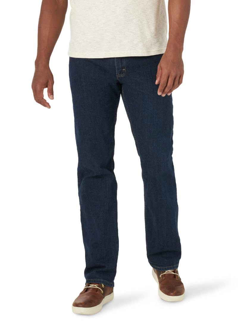 Regular Fit Comfort Flex Waist Jean, Dark Indigo, 40W x 32L