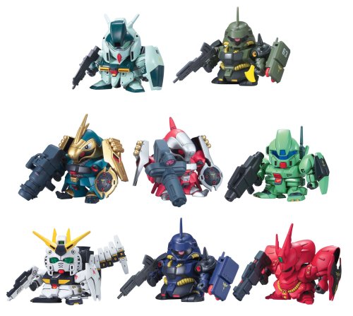 Bandai Hobby Bandai SD BB Char s Counterattack Set (8 Models)