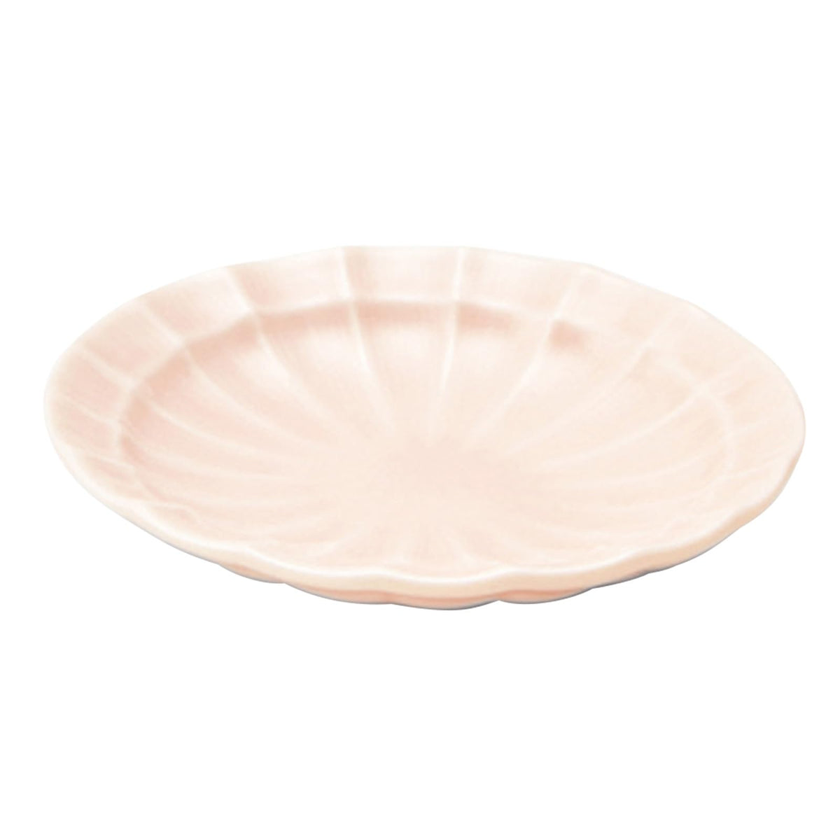 Mino Ware 74-021-226 Miyama Deep Mountain Plate, Small Plate, Microwave, Dishwasher Safe, Suzin, Pink, Diameter Approx. 3.9 inches (10 cm), Made in Japan