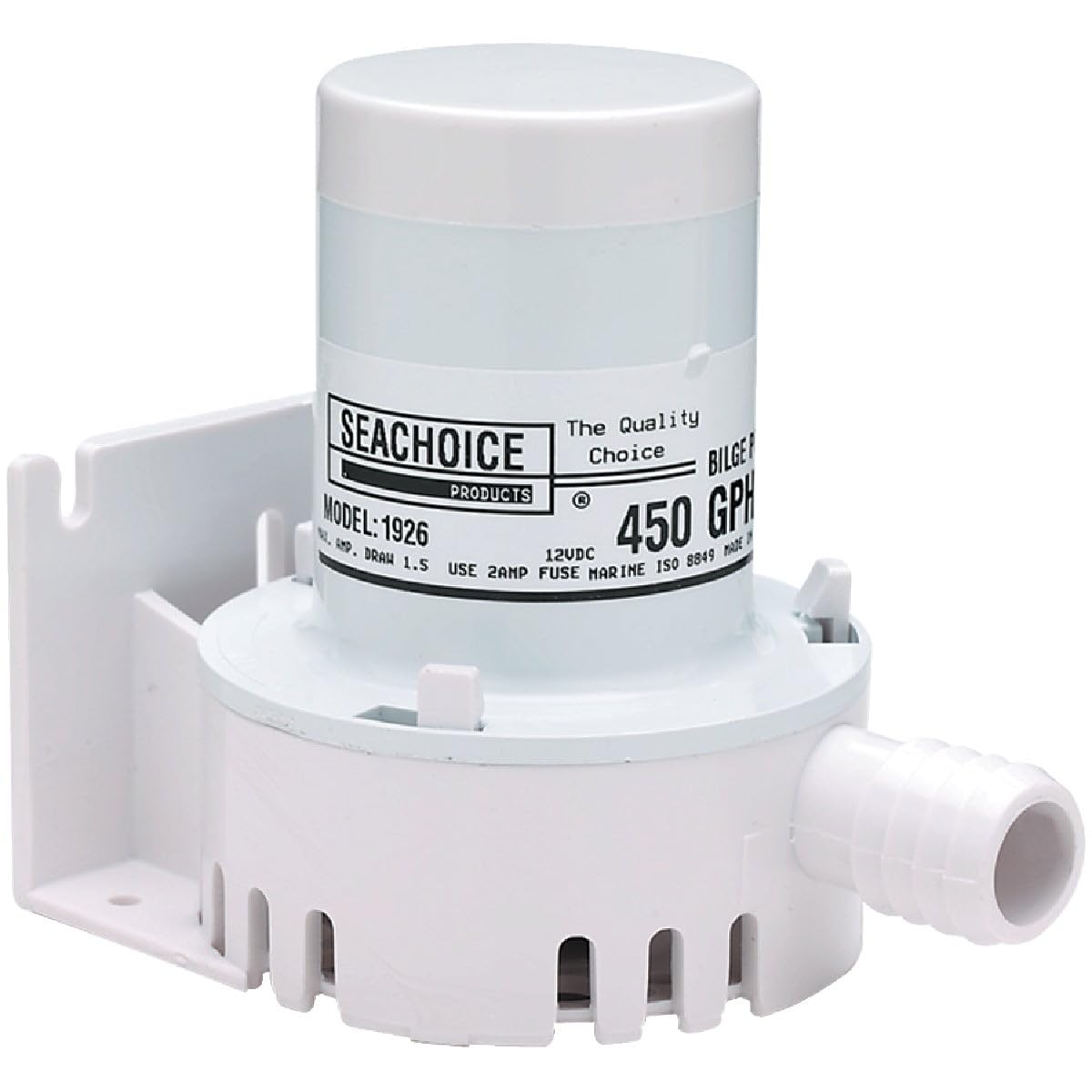 Seachoice Universal 450 GPH Mini Marine 12V Bilge Pump