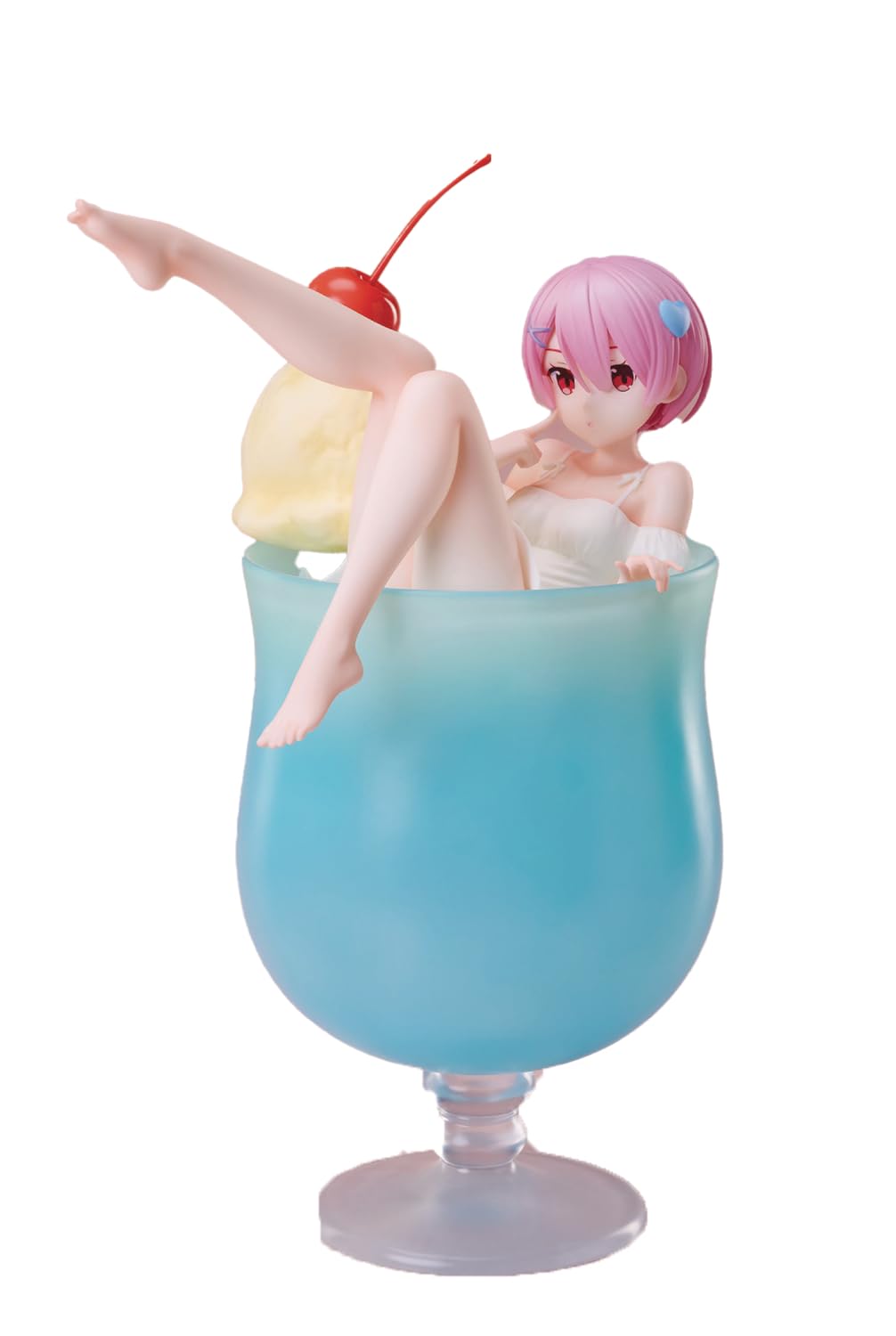 eICOCO Re:Zero -Starting Life in Another World- Ram (Cream Soda Ver.) 1:7 Scale PVC Figure
