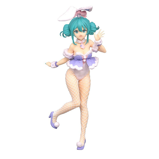 Furyu - Hatsune Miku - BiCute Bunnies - White Rabbit Purple Color Figure