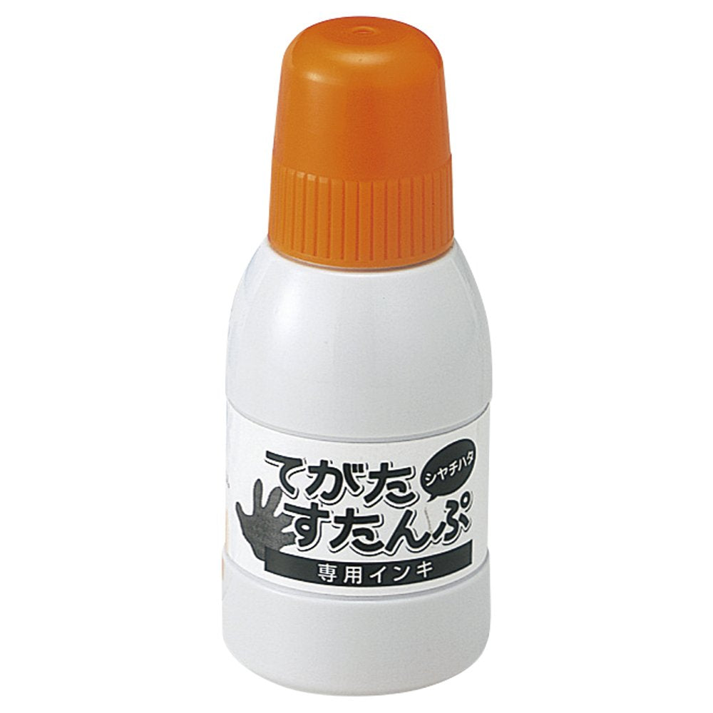 Shachihata ST-40-OR Refill Ink, for Tegata Stamp, Orange