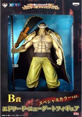 BANPRESTO Ichiban Kuji | Figure | ONE PIECE - Marineford Special Edition - B Prize Edward Newgate Figure metallic color Ver. ( Japanese Import )