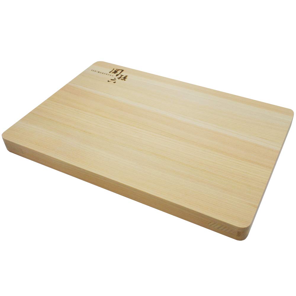 Kai KAI AP5220 Cutting Board, Seki-Magoroku Cypress, 17.7 x 11.8 inches (450 x 300 mm), Made in Japan