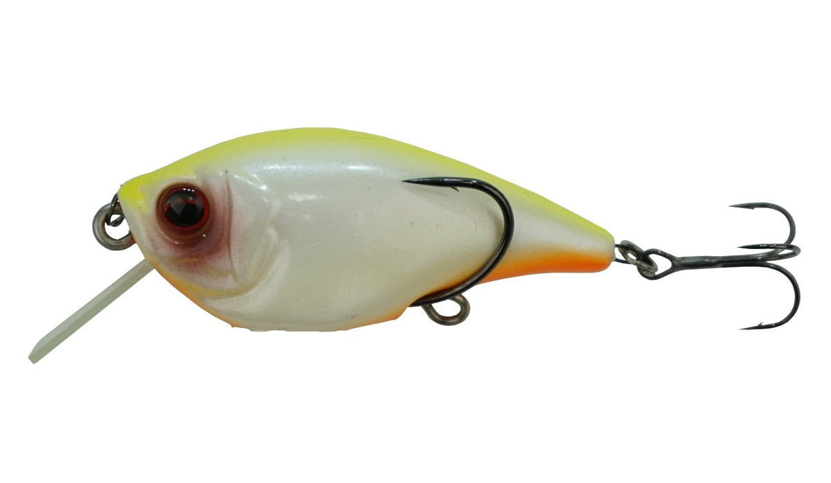 Kahara Japan KJ Crankbait-SL Lure, 07 Chart Back White