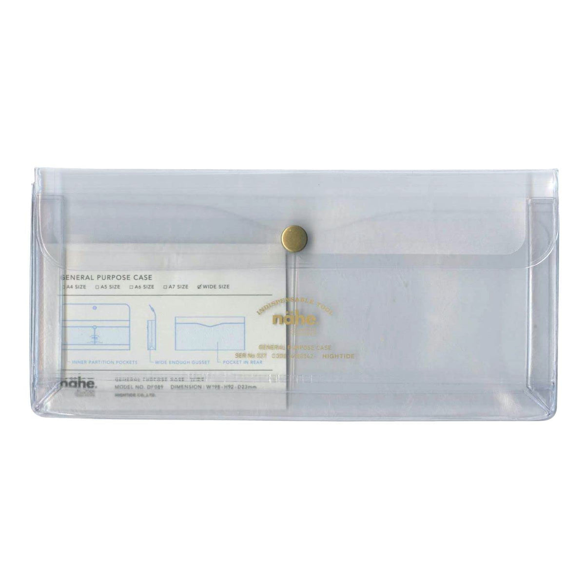 HIGHTIDE General Purpose Case Nähe w Clear df 089