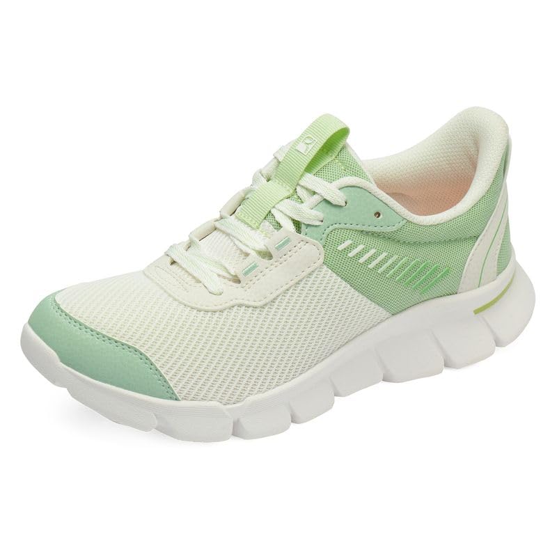 RAKUWALK(ラクウォーク) Women's Walking, Green, 23.5 cm 4E