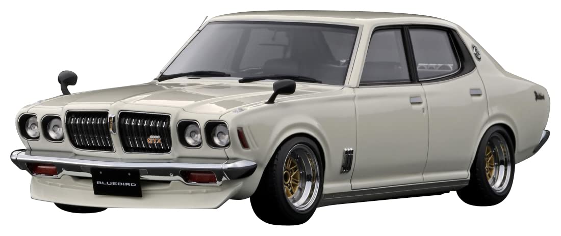 ティーケーカンパニー (TK.Company) Ignition Model 1/18 Nissan Bluebird U 2000GTX (G610) White Finished Product