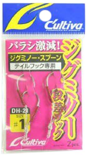 Owner DH-21 Assist Hook, Jigminnow Step Hook, No. 1, Set of 2