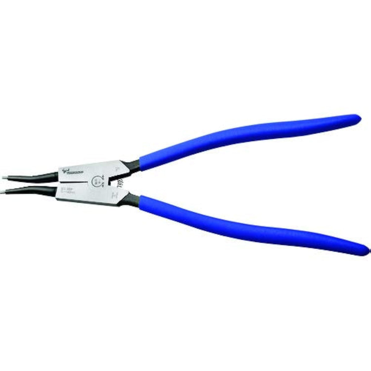 Tsunoda SES-300P Snap Ring Pliers (Straight) 12-Inch, External Ring 2-15/16 to 5-1/2"