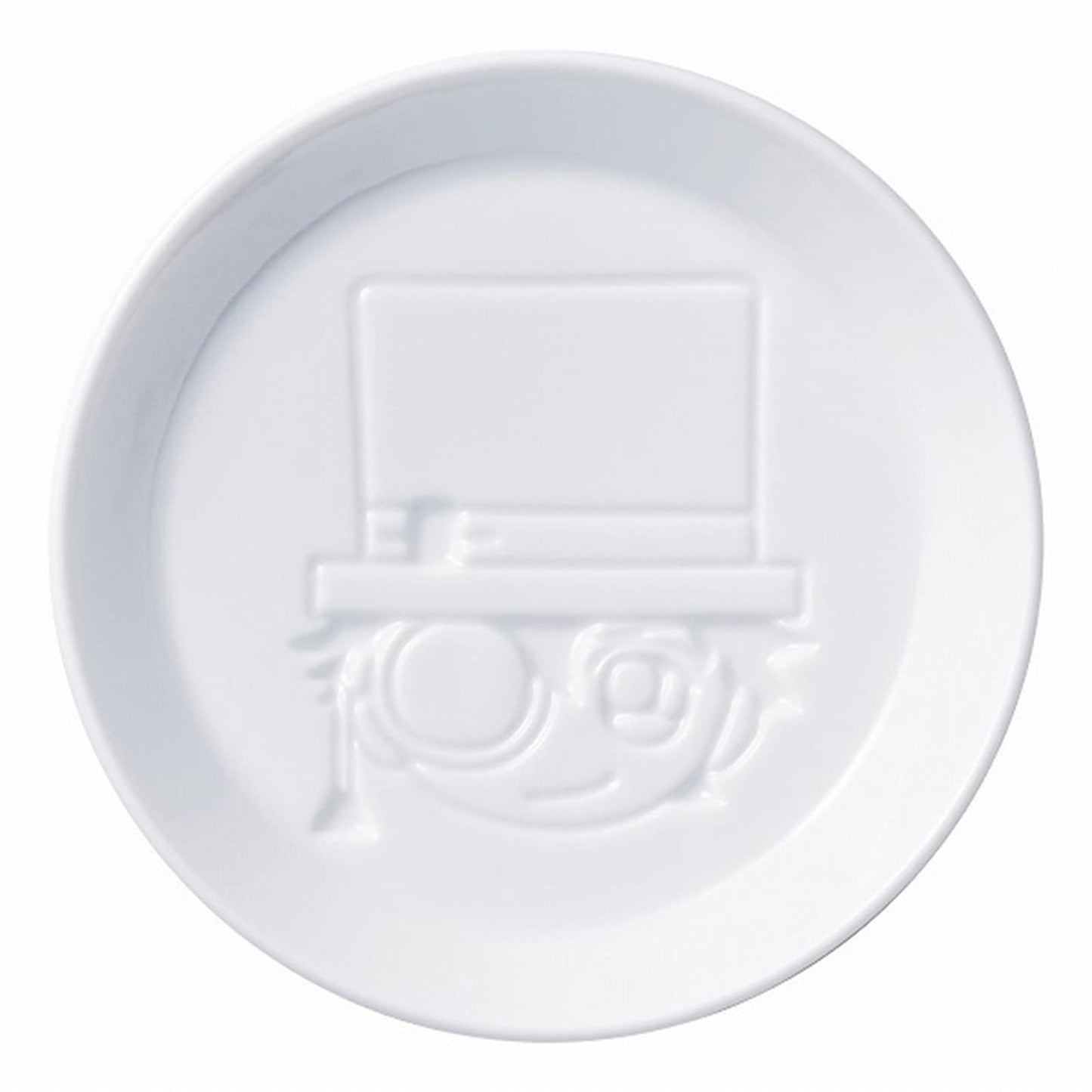 金正陶器(Kaneshotouki) Detective Conan 024149 Small Plate, Soy Sauce Dish, 3.1 inches (8 cm), Kid Face