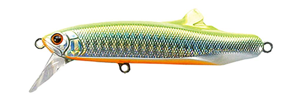 TackleHouse, Minnow, Contact, Flitz 4.3 inches (108 mm), 2.1 oz (60 g), Chart Back Orange Berry #02 FLITZ.60 Lure