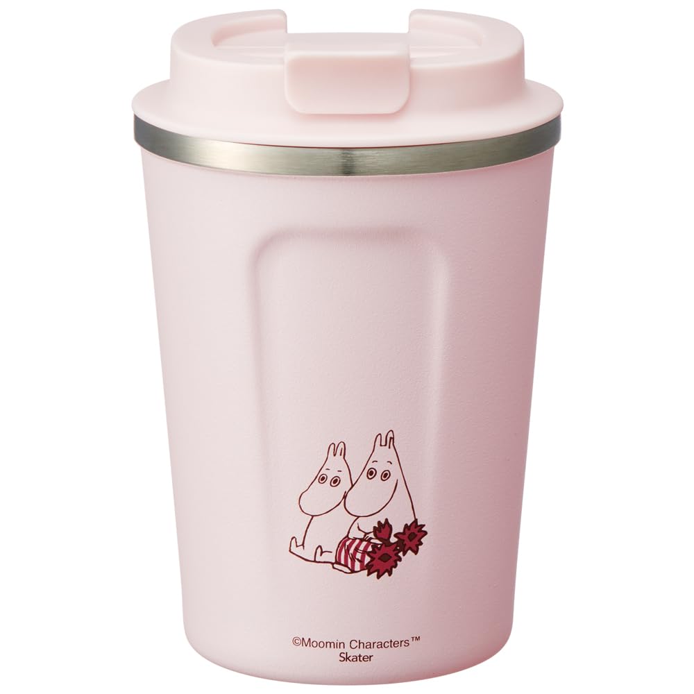 Skater STBC3F-A Coffee Tumbler, 11.8 fl oz (350 ml), Thermal, Cold Insulation, Stainless Steel, Tumbler, Mug, Moomin