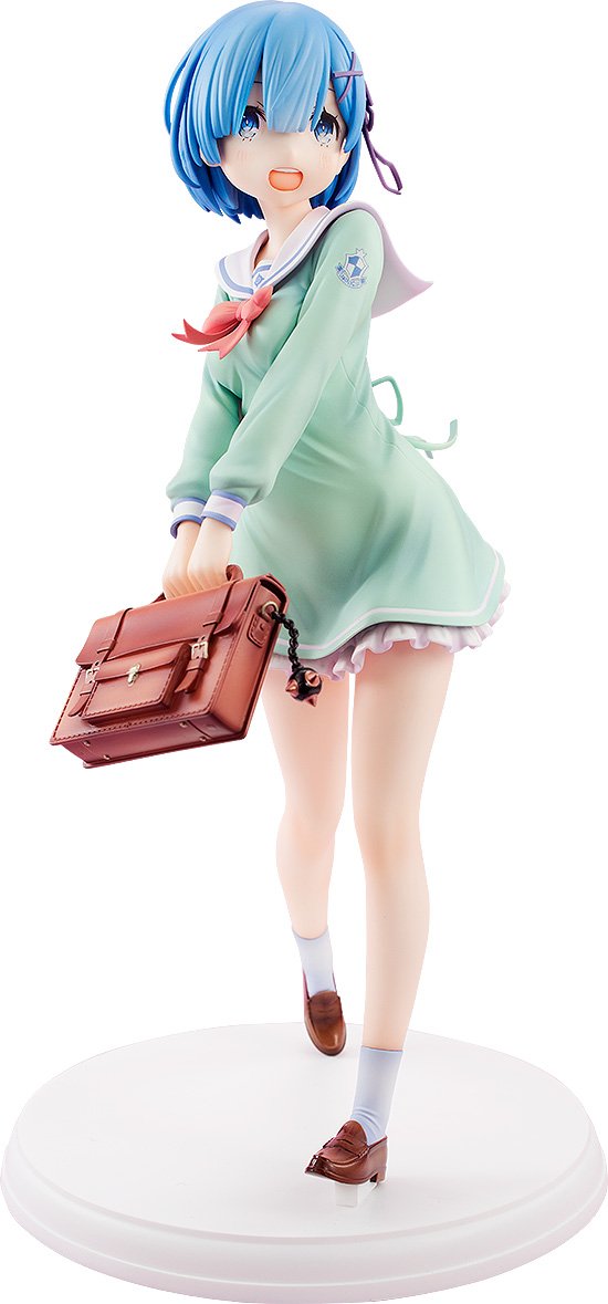 Kadokawa Re:Zero - Starting Life in Another World: Rem (High School Uniform Version) 1:7 Scale PVC Figure