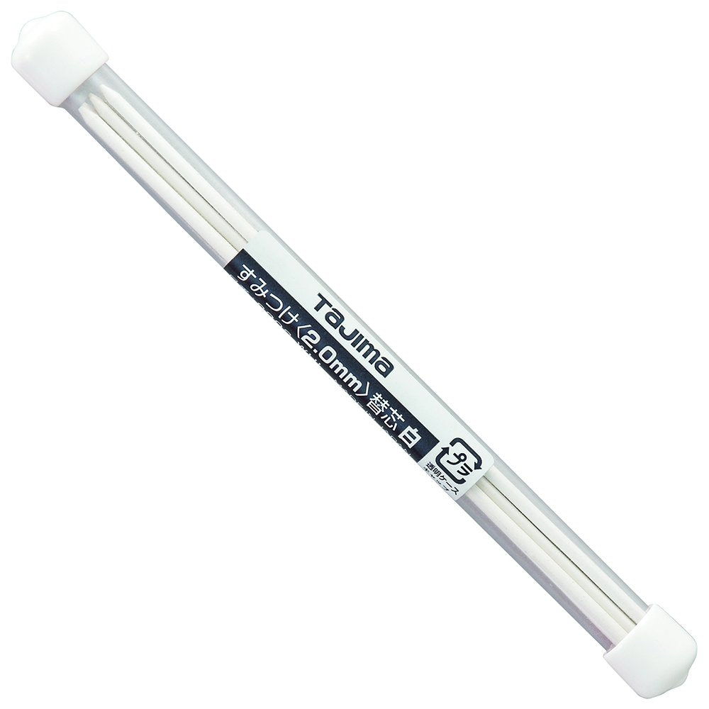 TAJIMA Marking Tools - #2 (HB) Refill Leads for 2.0mm Sumitsuke Mechanical Pencil with 6 Leads Per Pack - S20S-HB-T