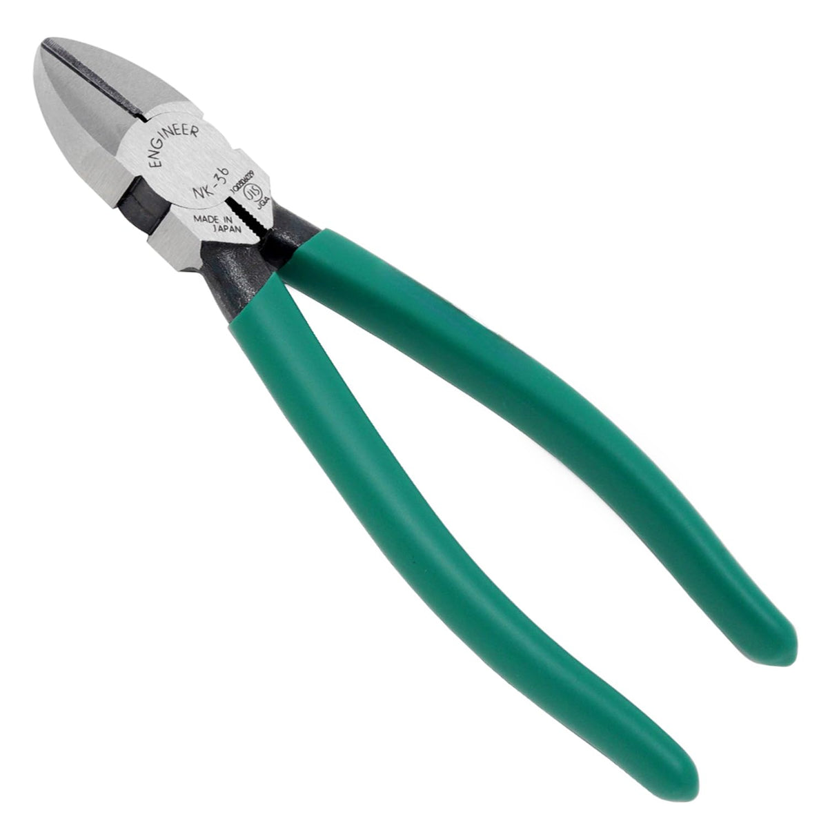 ENGINEER NK-36 Heavy Duty 6.1" Diagonal Cutting Pliers. Made in Japan. Double-edged Professional Grade Nippers