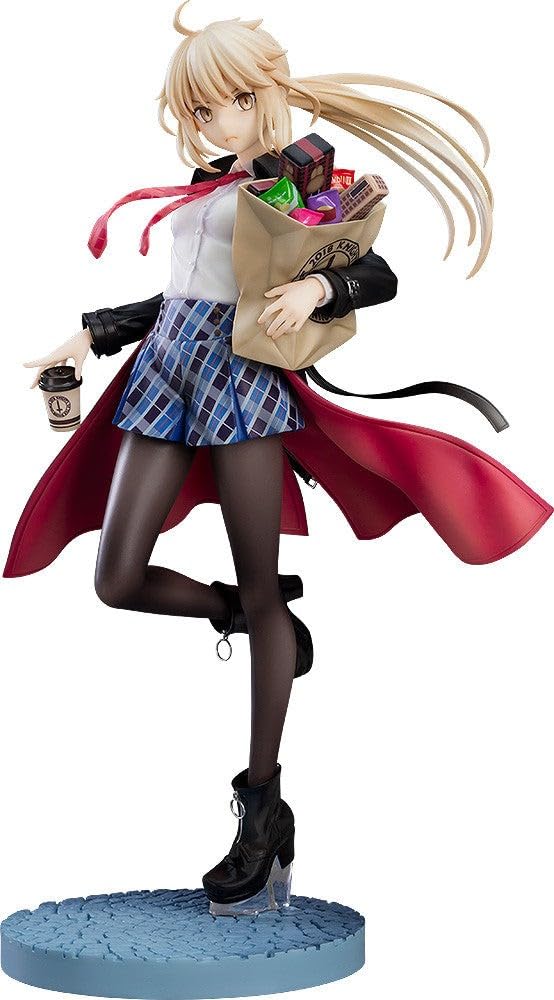 Good Smile Fate/Grand Order: Saber/Altria Pendragon (Alter): Heroic Spirit Traveling Outfit Version 1:7 Scale PVC Figure, Multicolor