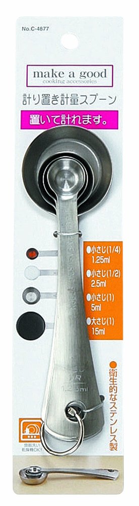 Pearl Metal C-4877 Make a Good Measuring Spoon, Made in Japan