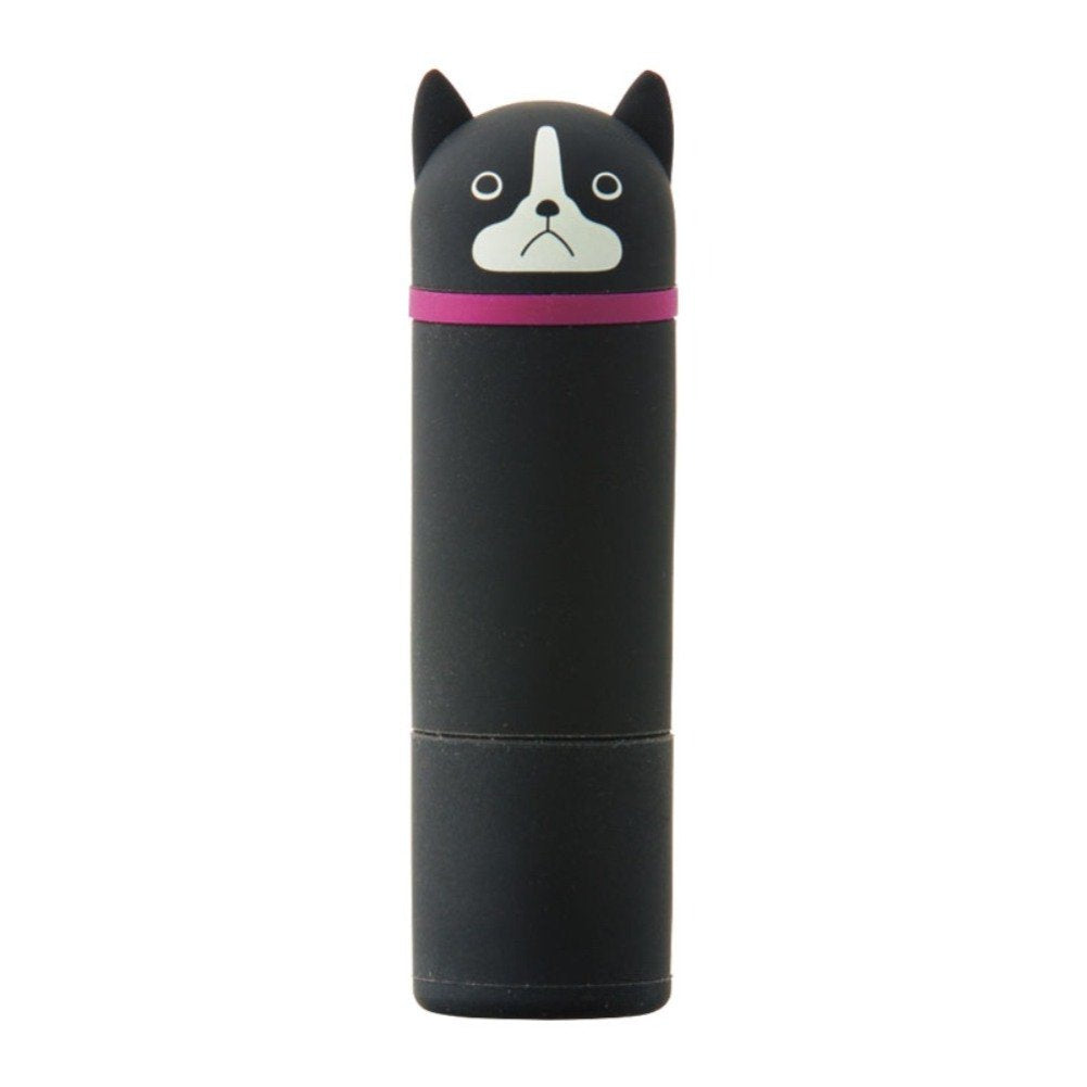 Lihit Lab A7726-8 Shachihata Stamp Holder for Name 9, Punilabo Boston Terrier