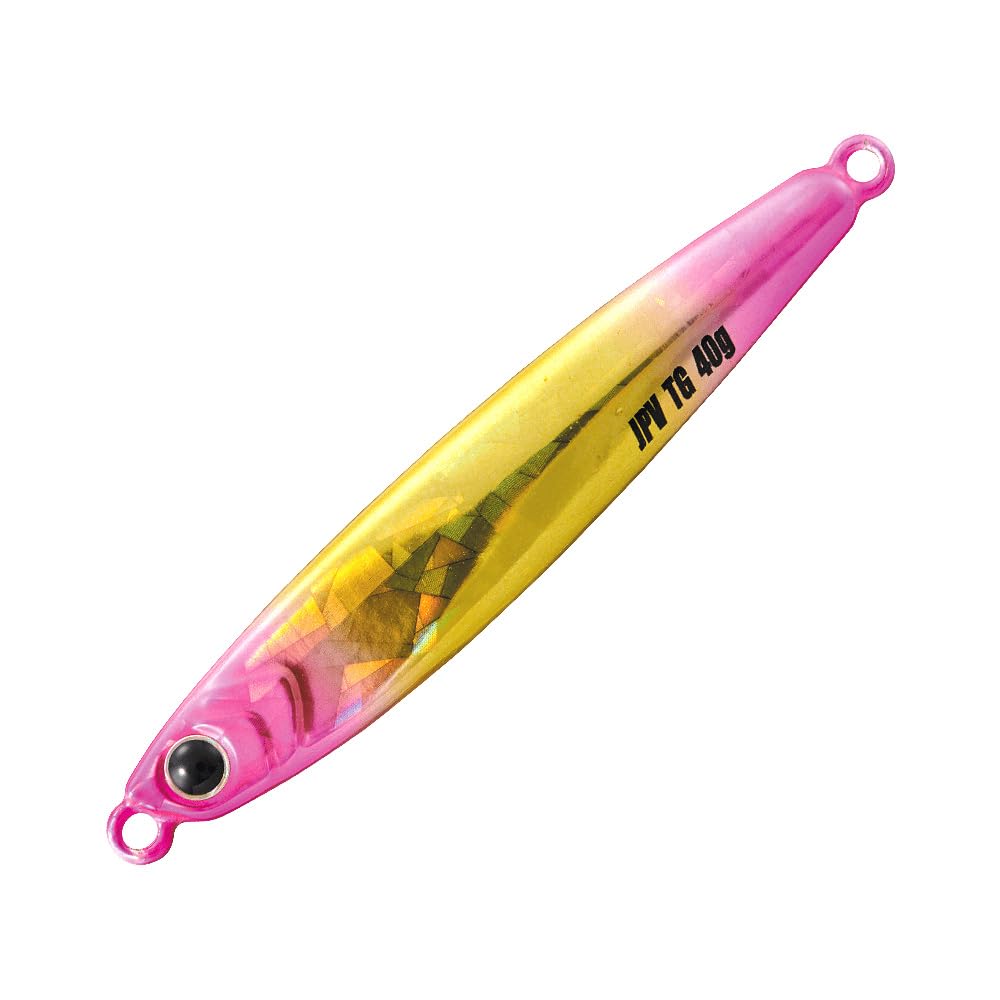 Major Craft JPVTG-100 Metal Jig, Jigpara, Vertical Tungsten, 3.5 oz (100 g), Sunrise Pink