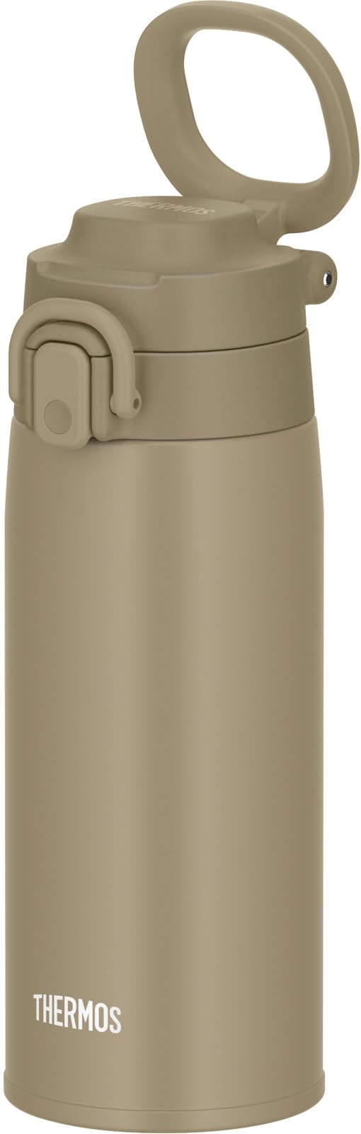 Thermos JOS-550 BE Vacuum Insulated Portable Mug with Carry Loop, 19.7 fl oz (550 ml), Beige