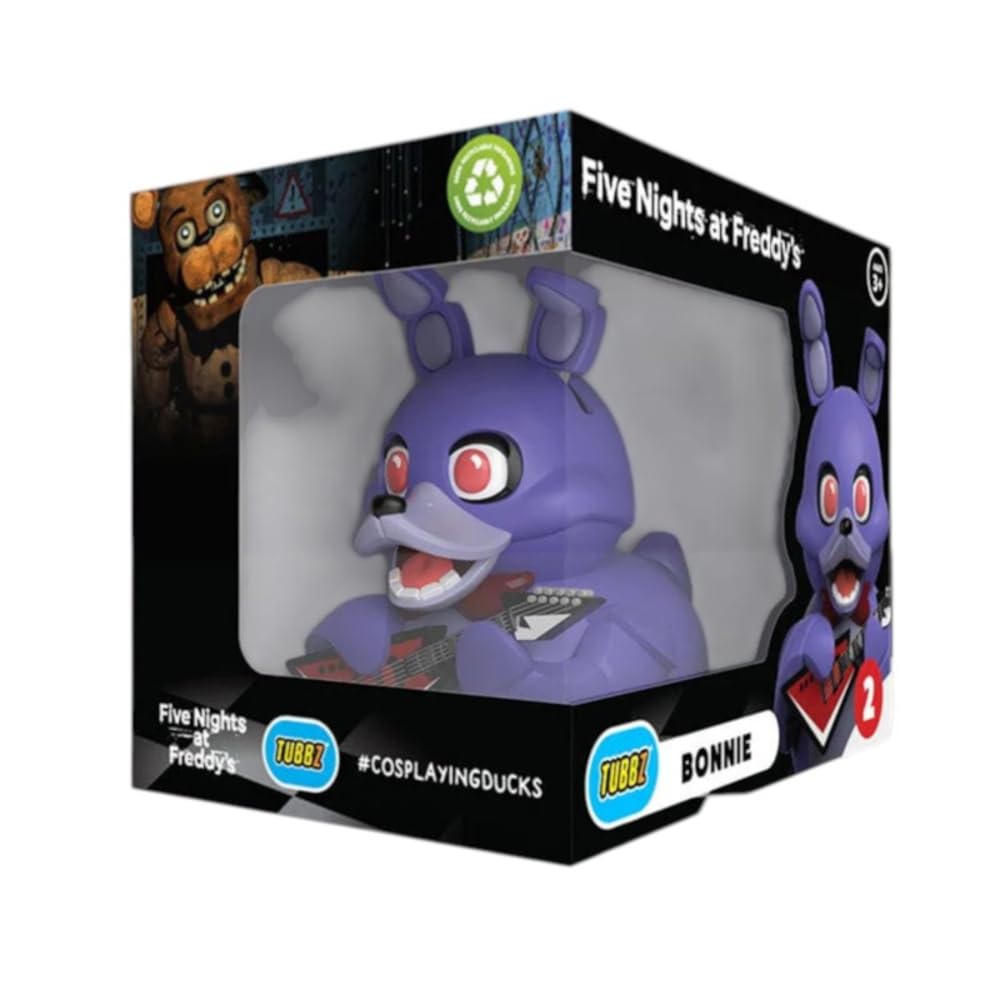 TUBBZ Boxed Edition: Five Nights at Freddy's - Bonnie Cosplaying Rubber Duck Vinyl Figure