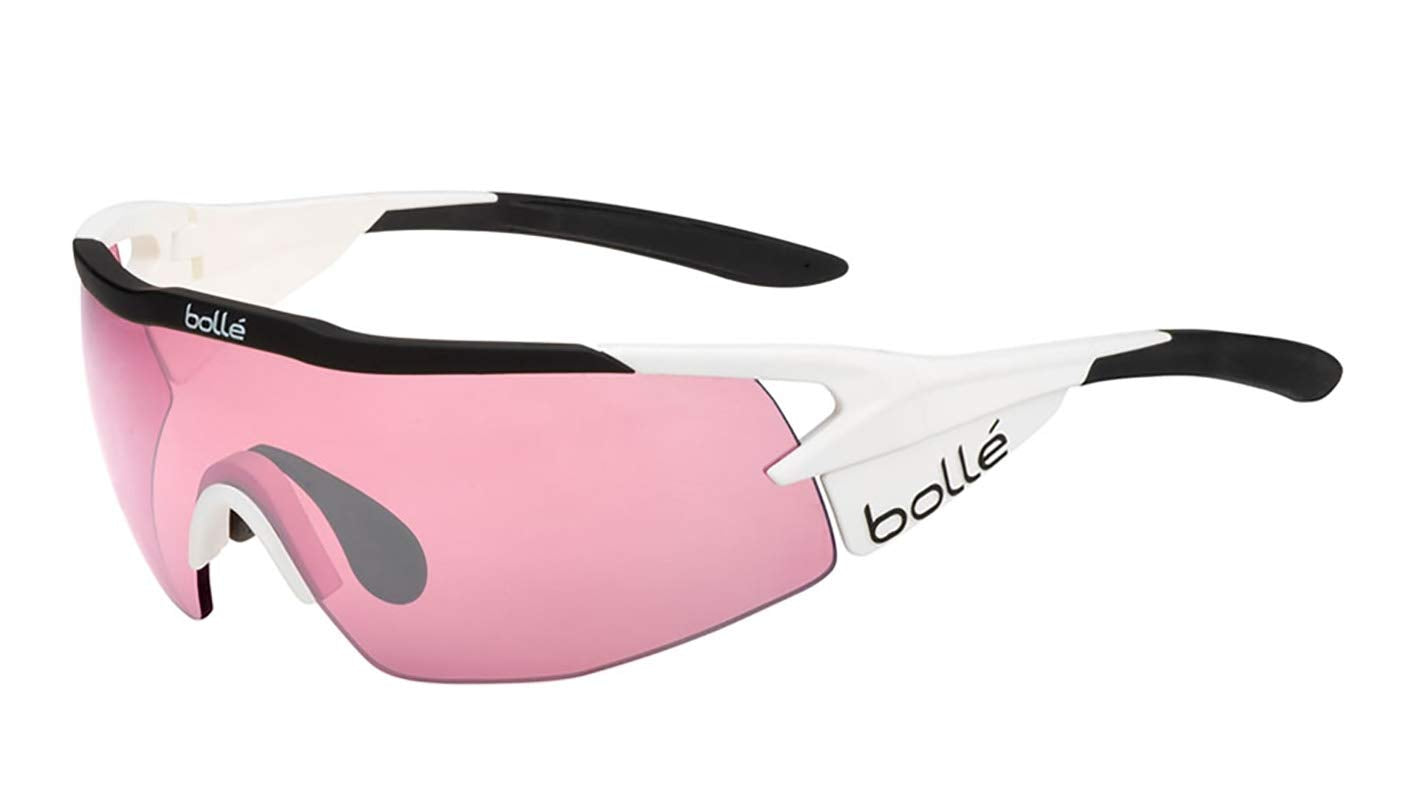 Bolle Aeromax Sunglasses Matte White & Black Large Unisex
