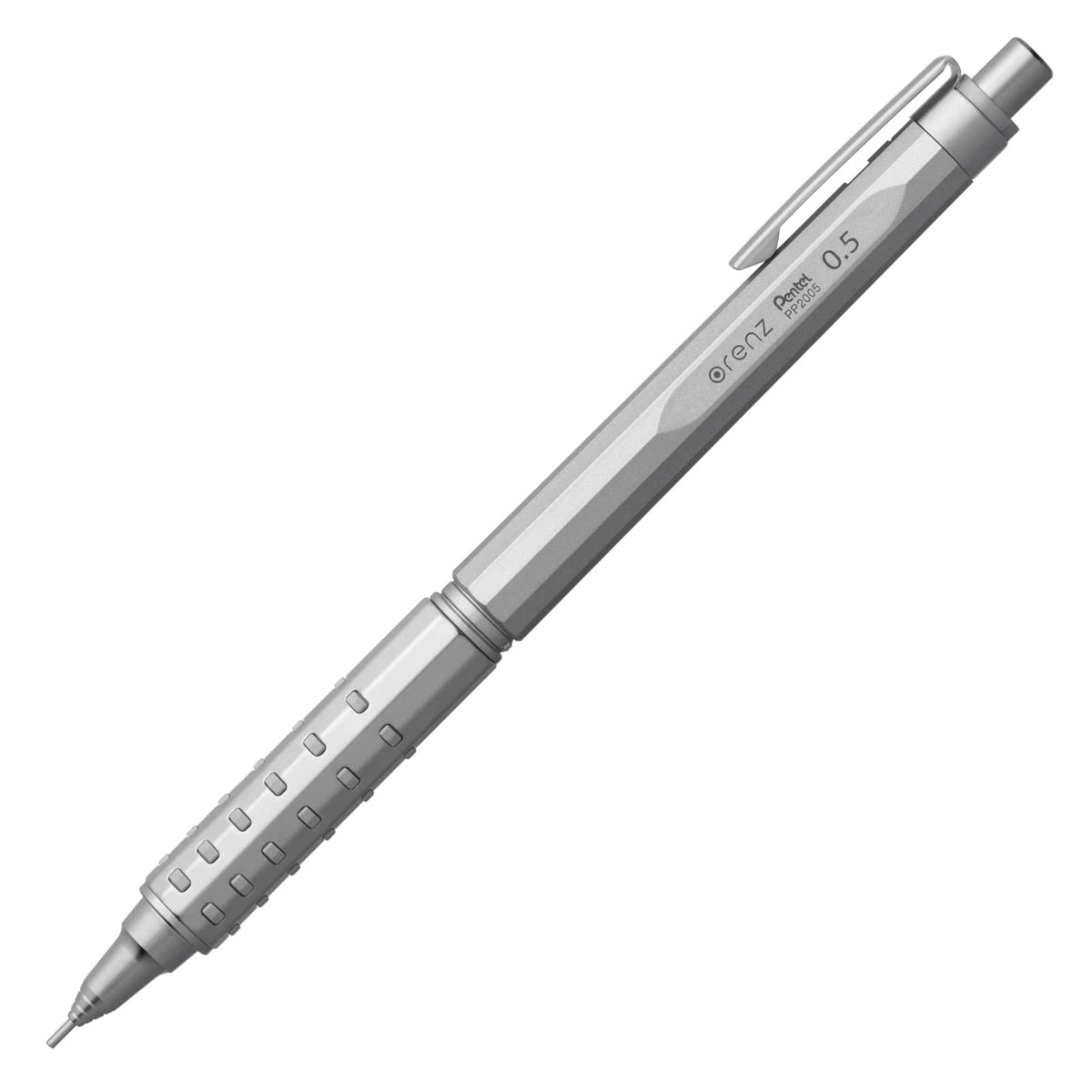 Pentel XPP2005-Z Orens AT 0.5mm Silver Mechanical Pencil