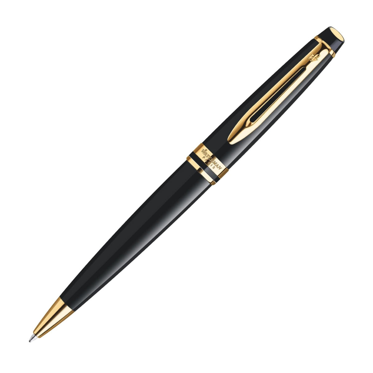 WATERMAN S0951690 Expert Essential Black GT Fine Point Oil-based Ballpoint Pen Gift Present Luxury