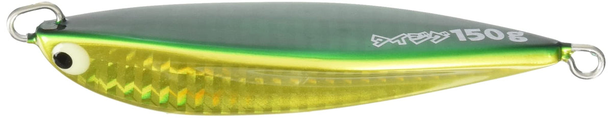 Tacklehouse TJ150 Metal Jig Lure, Tie Jig, 3.6 inches (92 mm), 5.3 oz (150 g), Green Gold #1